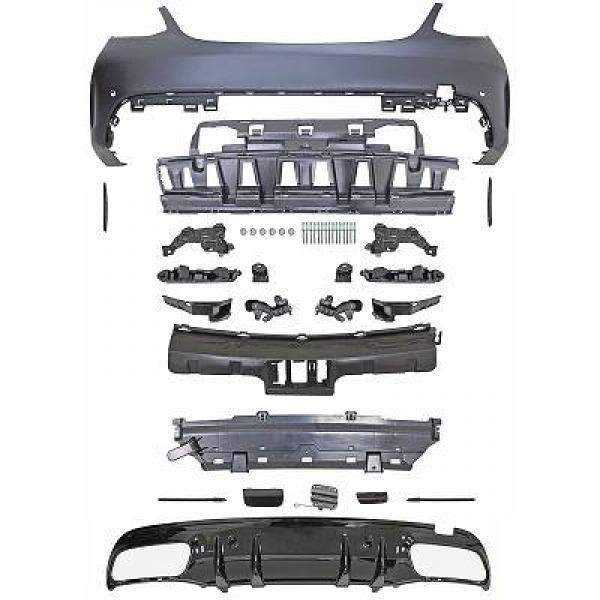 PARE CHOCS SPORT HI W205. 18 21        AMG C63 OPTiK