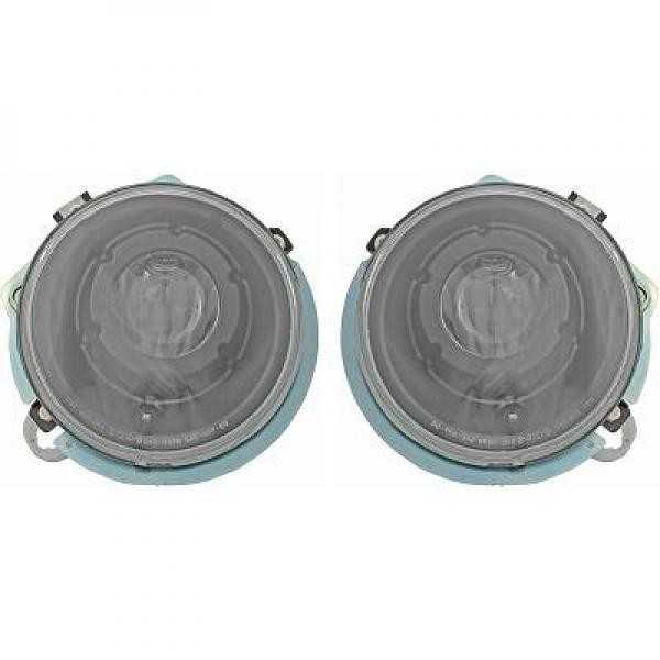 ENSEMBLE DE PHARES DESIGN W463. 89 06     KLARGLAS/SCHWARZ