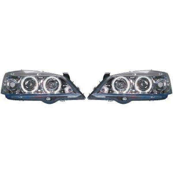 SET PROJECTEUR  ASTRA. 97 04       CHROM KLARGLAS