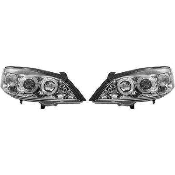 SET PROJECTEUR DESIGN ASTRA. 97 04       KLARGLAS/CHROM