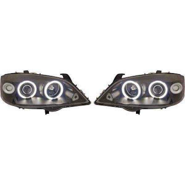 ENSEMBLE DE PHARES ASTRA. 98 03        H1+H1 FÃœR LWR