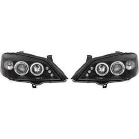 SET PROJECTEUR DESIGN ASTRA. 97 04     KLARGLAS/SCHWARZ