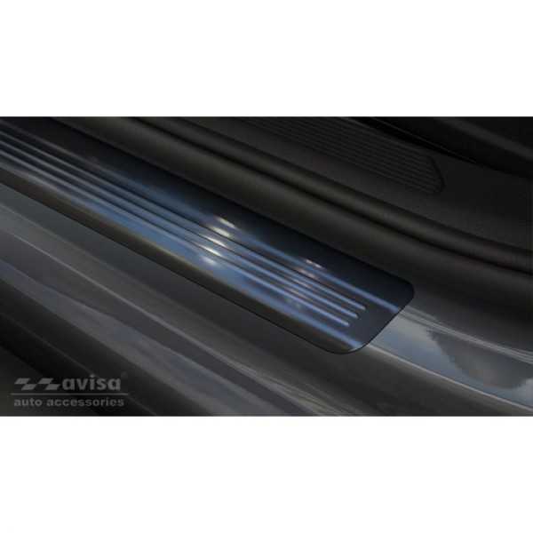Seuils de portes inoxydable noir Volkswagen Golf VIII HB/Variant 20...