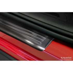 Seuils de portes inoxydable noir Volkswagen Tiguan II 2016-2020 & F...