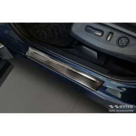 Seuils de portes inoxydable noir sur mesure pour Honda CR-V VI (RS_...