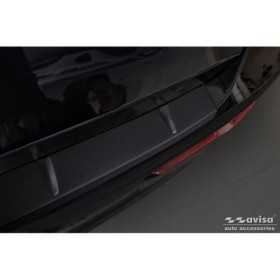 Protection de seuil arrière inox noir mat sur mesure pour Kia Niro ...