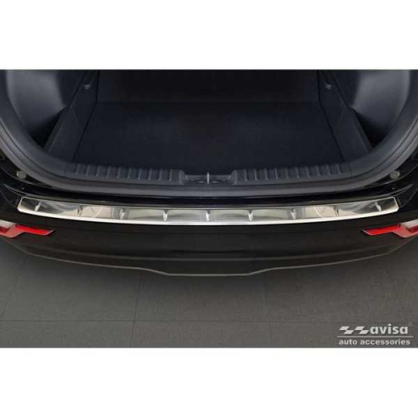 Protection de seuil arriÃ¨re inox sur mesure pour Kia Niro II Hybrid & Niro II EV (SG2) 2022-
