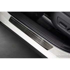 Seuils de portes inoxydable noir sur mesure pour Mazda CX-60 (KH) 2...