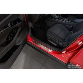 Seuils de portes inoxydable sur mesure pour Mazda CX-30 2019- - 'Li...
