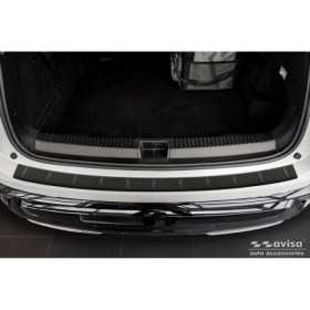 Protection de seuil arrière inox noir mat sur mesure pour Renault E...