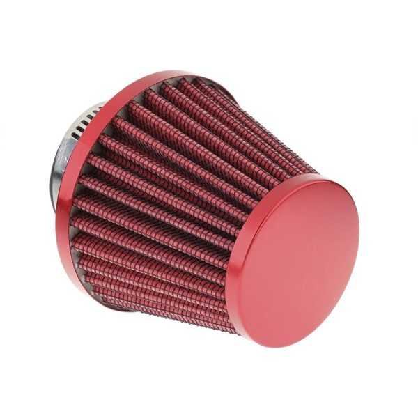 Filtre à air conique 74x62x51 mm, rouge |  | Filtre Universel