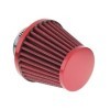 Filtre à air conique 74x62x51 mm, rouge |  | Filtre Universel