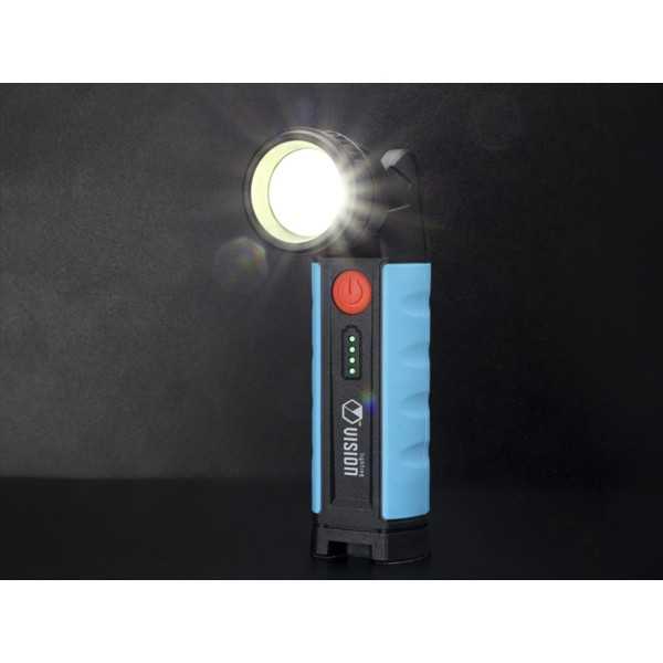 Lampe d'atelier rotative, 10W SMD Super Bright 900 lm, rechargeable...