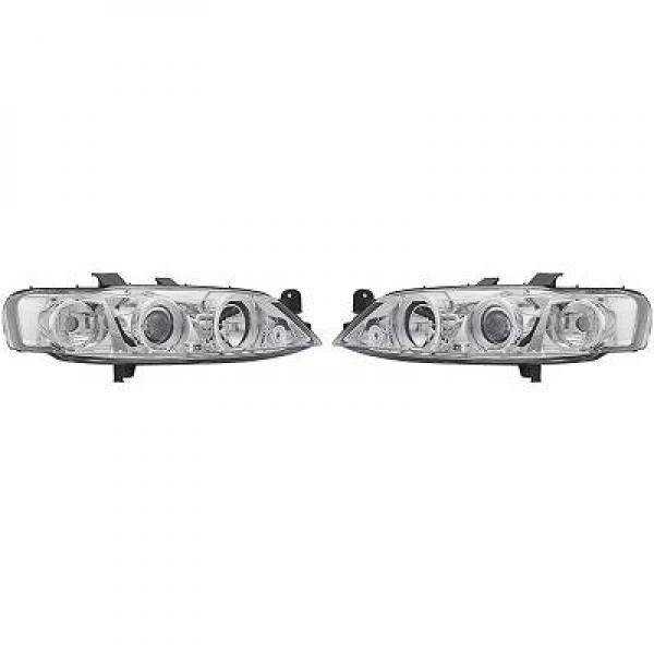 SET PROJECTEUR DESIGN VECTRA. 95 98       KLARGLAS/CHROM