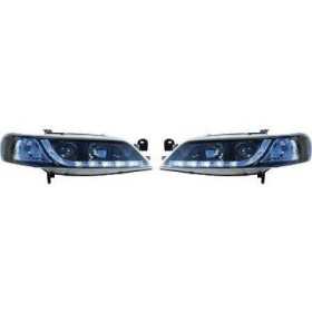 ENSEMBLE DE PHARE DESIGN VECTRA 95 98     KLARGLAS/SCHWARZ