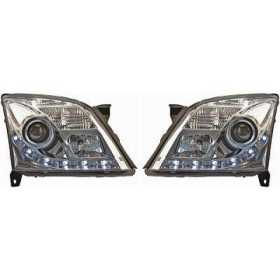 ENSEMBLE DE PHARE DESIGN VECTRA 02 05       KLARGLAS/CHROM