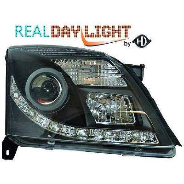 ENSEMBLE DE PHARE DESIGN VECTRA 02 05     KLARGLAS/SCHWARZ