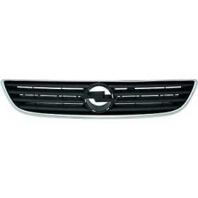 GRILLE AVANT ZAFIRA. 99 05        CHROM/SCHWARZ