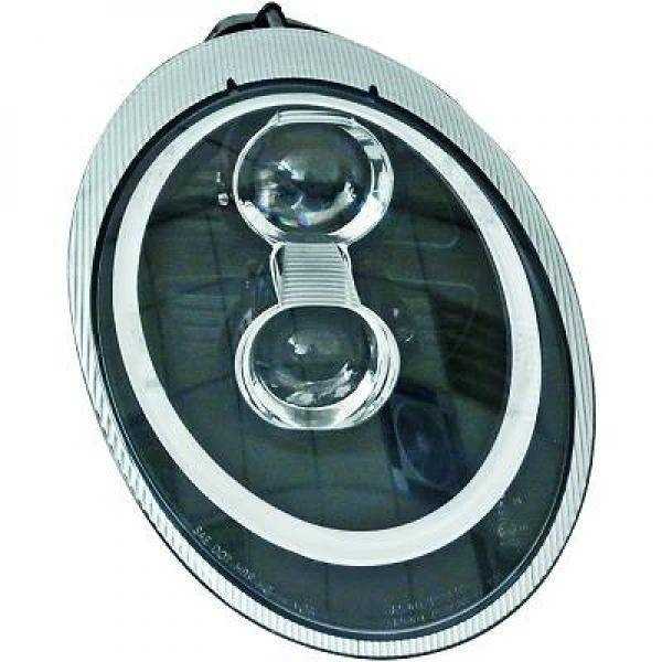 SET PROJECTEUR DESIGN PORSCHE 04 09    KLARGLAS/SCHWARZ
