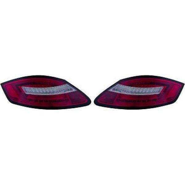 ENSEMBLE DE FEU ARRIRE DESIGN BOXSTER. 04 08             KLARGLAS