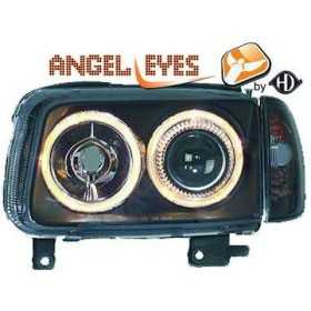 ENSEMBLE DE PHARES DESIGN POLO. 99 01 KLARGLAS/SCHWARZ.BL.