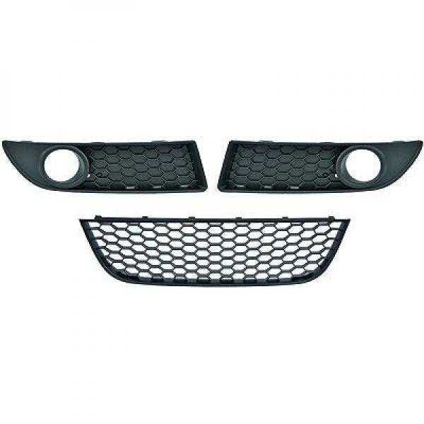 ENSEMBLE DE POLO GRILLE DE PARE CHOCS. 05 09           GTI OPTIK