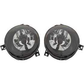 ENSEMBLE DE PHARES DESIGN LUPO. 98        KLARGLAS/SCHWARZ