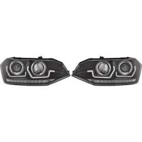 ENSEMBLE DE PHARES POLO. 17 21    KLARGLAS/SCHWARZ