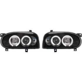 ENSEMBLE DE PHARES DESIGN GOLF. 91 97        H1+H1 SCHWARZ