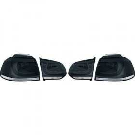 ENSEMBLE DE FEUX ARRIÃˆRE DESIGN GOLF 6. 08 12     R20 LOOK/SCHWARZ