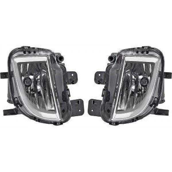 ENSEMBLE DE FEUX ANTIBROUILLARD GOLF 6. 08 12            GTI OPTIK