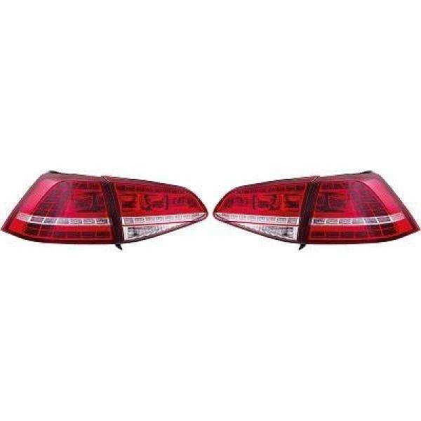 ENSEMBLE DE FEUX ARRIÃˆRE DESIGN GOLF 7. 12 17                 LED