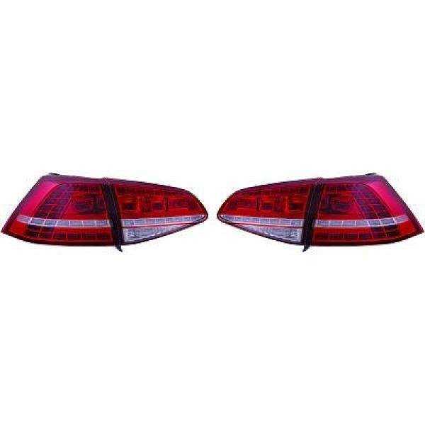 ENSEMBLE DE FEUX ARRIÃˆRE DESIGN GOLF 7. 12 17                 LED