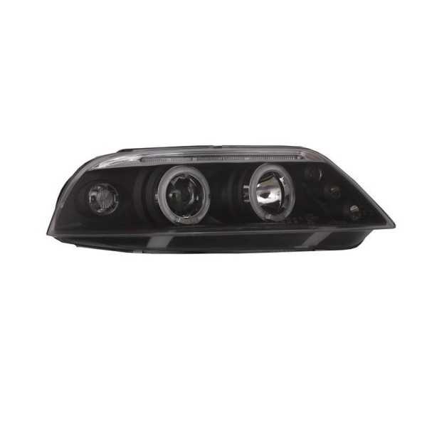 Phares adaptés a VW Passat 3BG (2000-2005) 2 Halo Rims Black | Died...