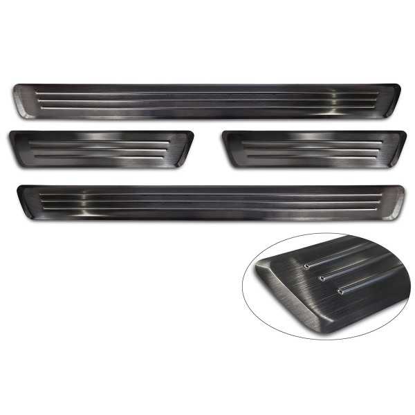 Seuil de porte noir VOLVO  XC60 II / R-Design 2017-2021