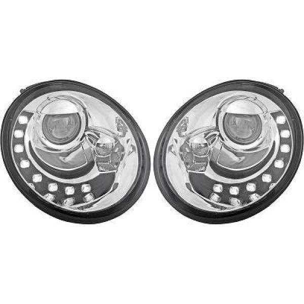 KIT PROJECTEUR DESIGN Coccinelle. 98 05       KLARGLAS/CHROM