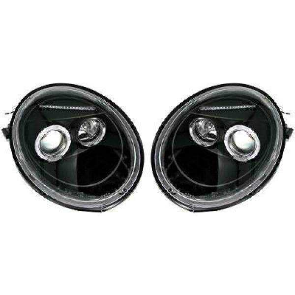 KIT PROJECTEUR DESIGN Coccinelle. 98 05     KLARGLAS/SCHWARZ