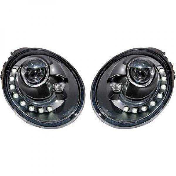 KIT PROJECTEUR DESIGN Coccinelle. 98 05     KLARGLAS/SCHWARZ