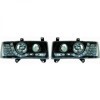 Les phares LED DRL adaptÃ©s au VW T4 Transporter 1990-2003 Black