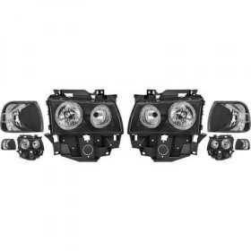 KIT PROJECTEUR DESIGN T4. 97 03     KLARGLAS/SCHWARZ