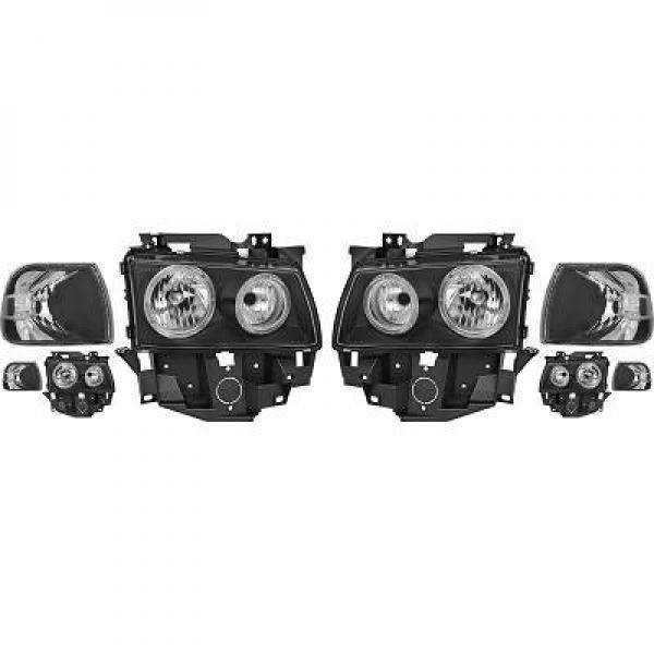 KIT PROJECTEUR DESIGN T4. 97 03     KLARGLAS/SCHWARZ