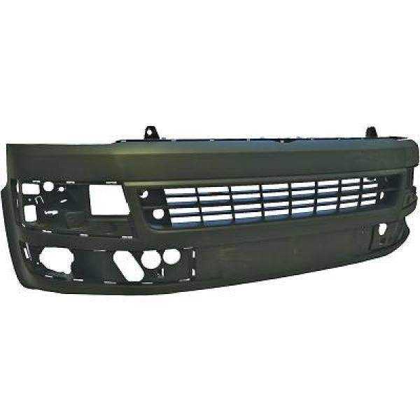 PARE CHOCS AVANT VW T5. 13 15      SCHWARZ GENARBT