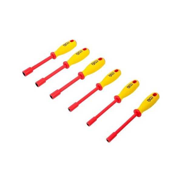 Jeu de tournevis VDE Ã  douilles six pans 5 5 12 mm 6 piÃ¨ces