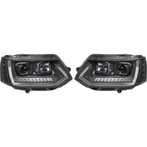 KIT PROJECTEUR DESIGN T5. 09 15     KLARGLAS/SCHWARZ