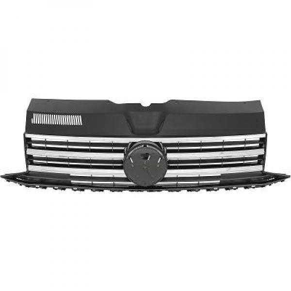 GRILLE AVANT T6. 15 19        SCHWARZ/CHROM