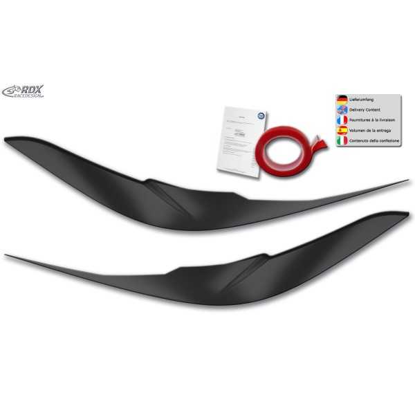 RDX Couvre phares pour BMW X2 (F2X / F39 / 2017-2023) Light Brows |...