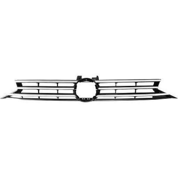 GRILLE AVANT TOURAN. 15           SCHWARZ/CHROM