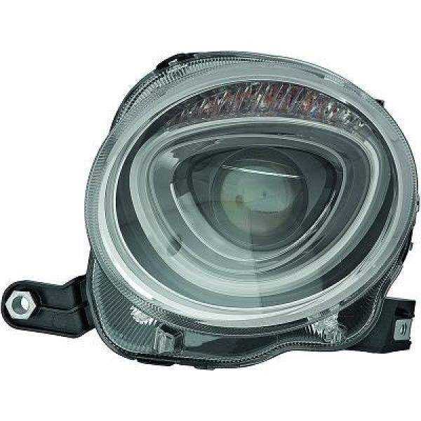 PHARE RE. FIAT 500. 15         ABBLENDSCHEINW.