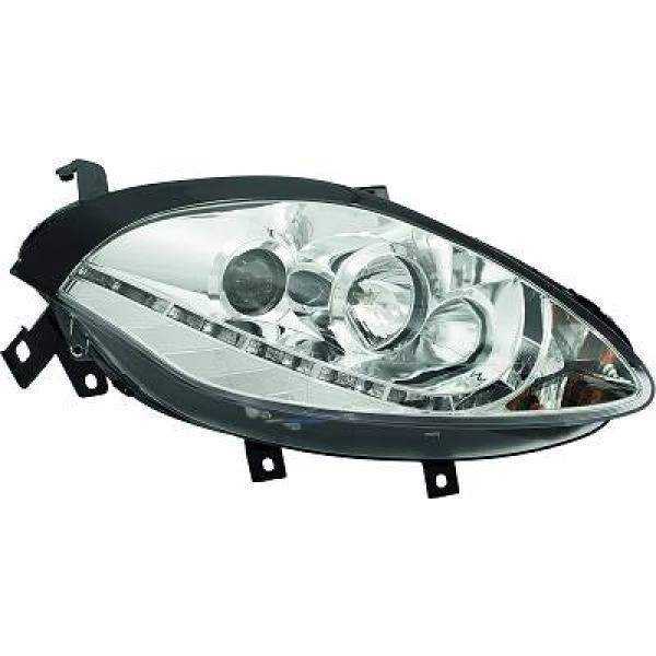 ENSEMBLE DE PHARES DESIGN BRAVO. 07          KLARGLAS/CHROM