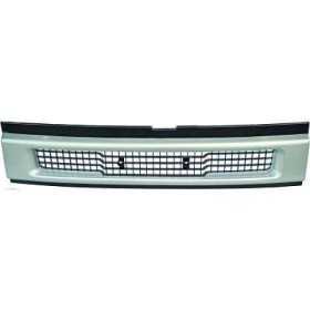 GRILLE AVANT IVECO DAILY. 00 06       SCHWARZ SILBER